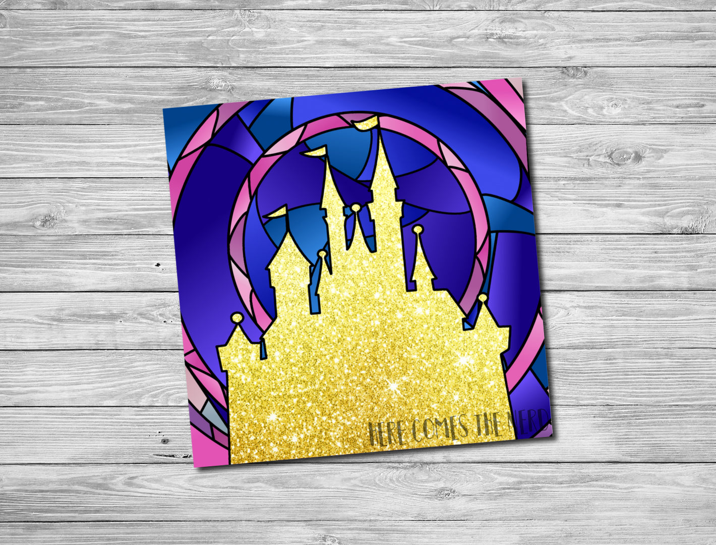 Beauty and the Beast & Belle Castle - Fine Art Prints