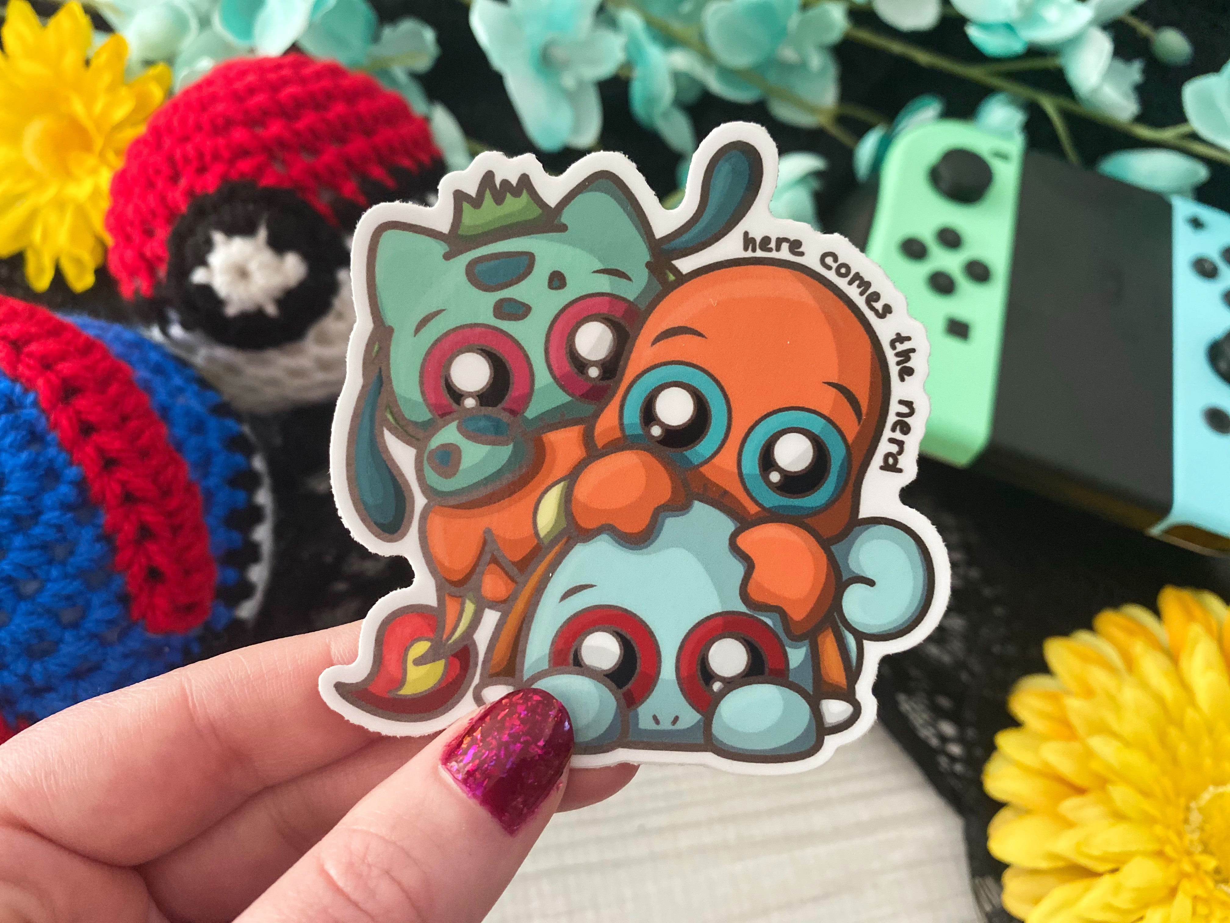 Starter Trio - Vinyl Sticker (FREEEEE Shipping!)