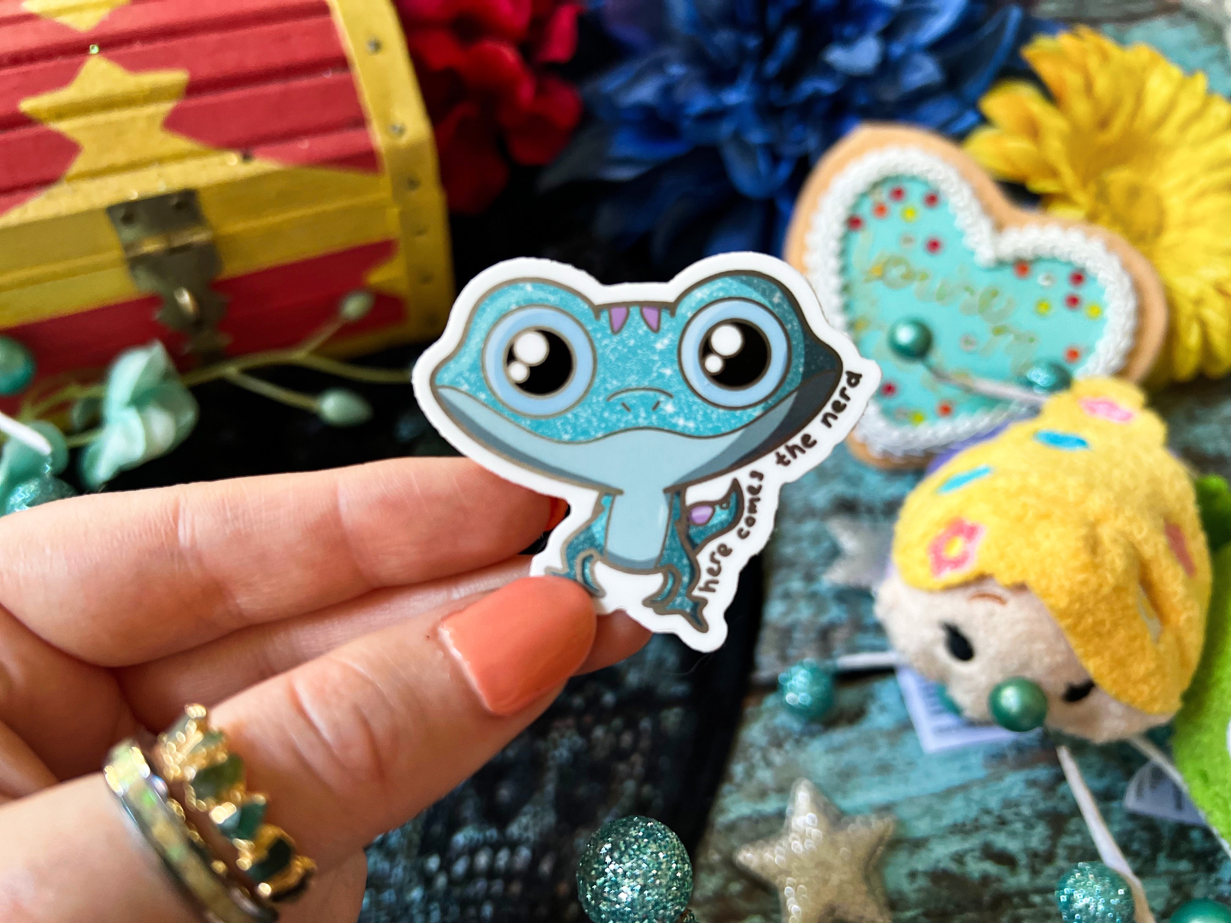 *Limited Edition* *MINI* Fire Spirit - Vinyl Sticker (FREEEEE Shipping!)