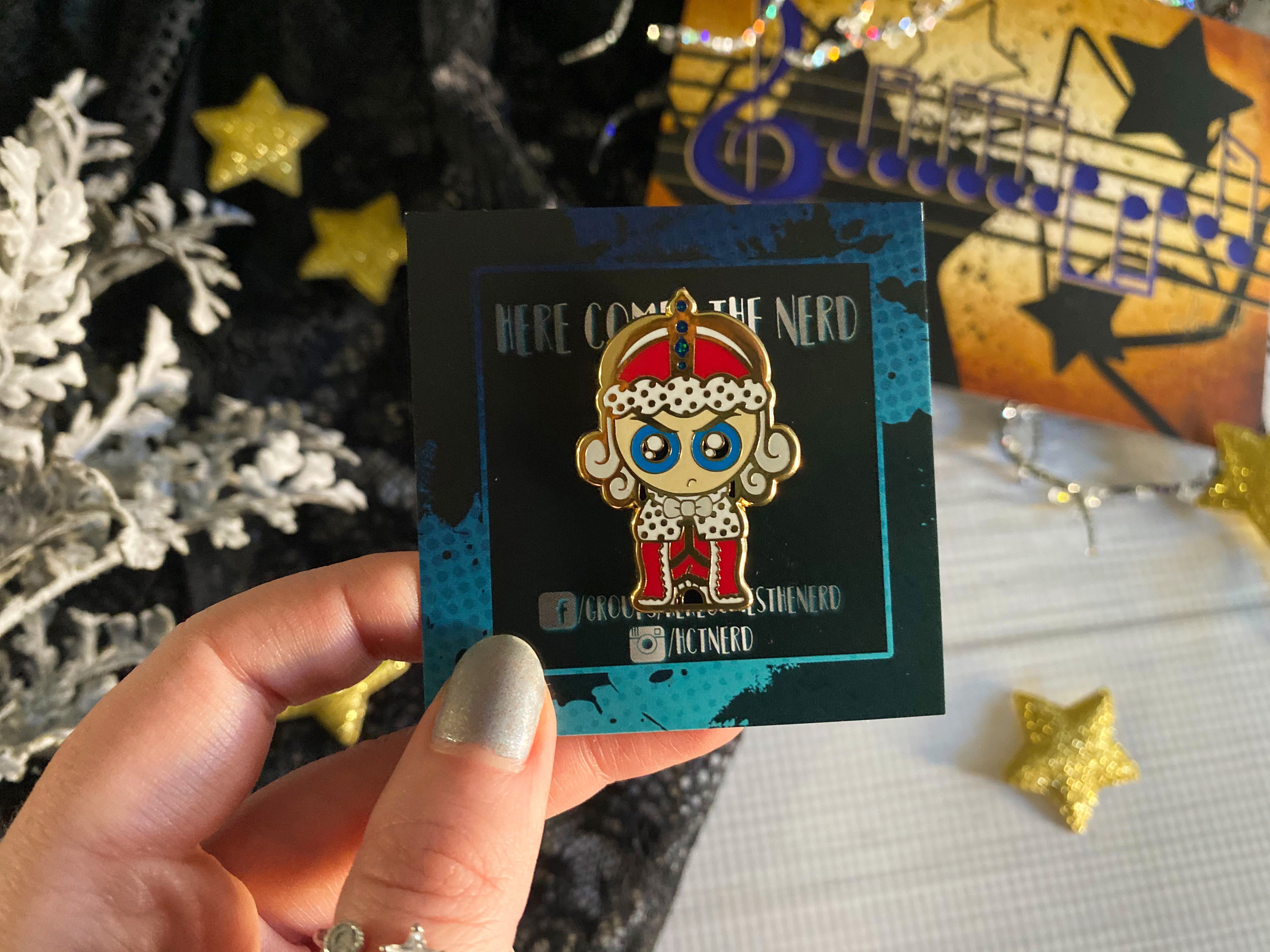 Mad King - Enamel Pin