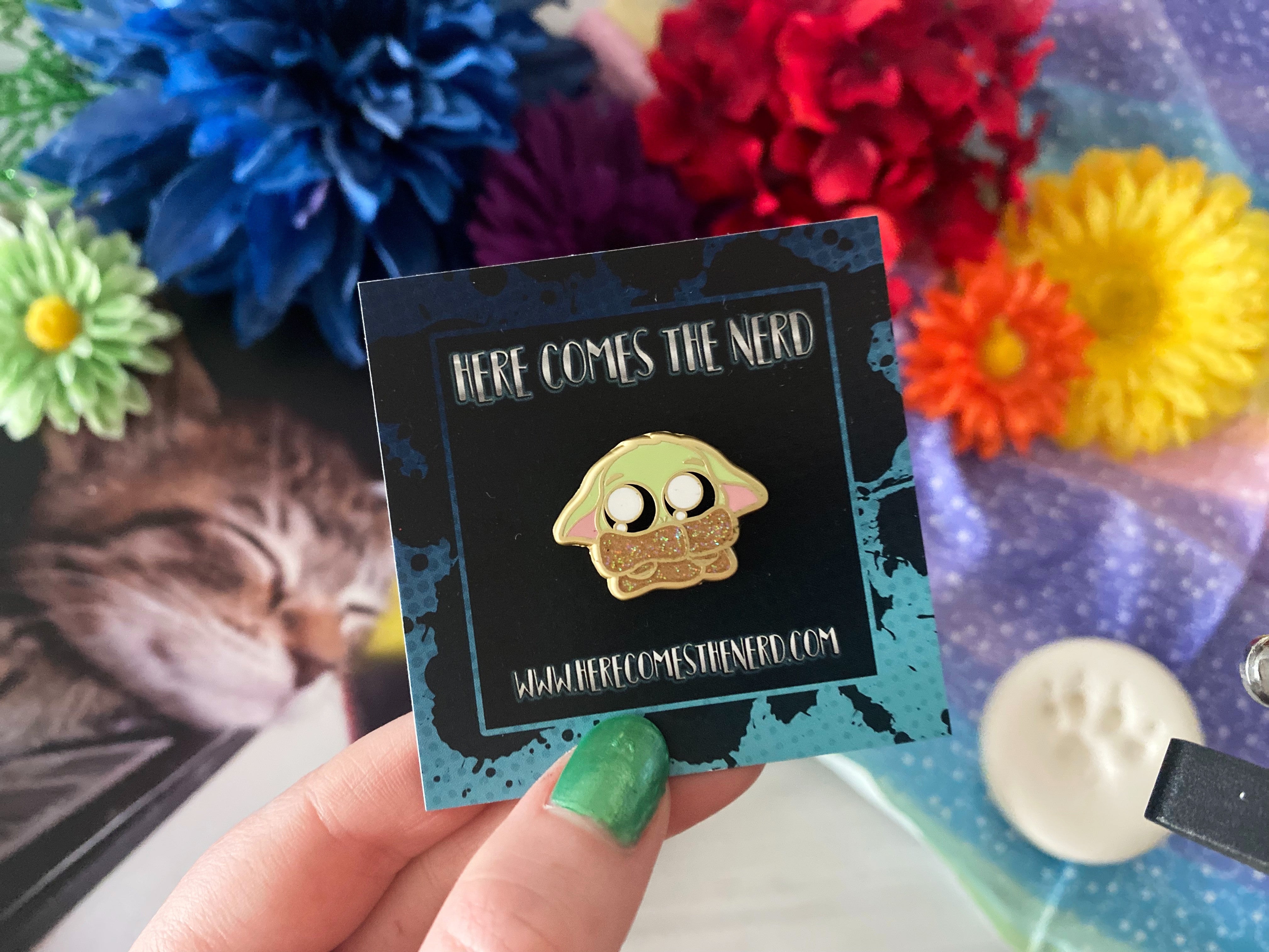 *Special Edition* *Mini* Glitter The Child - Enamel Pin