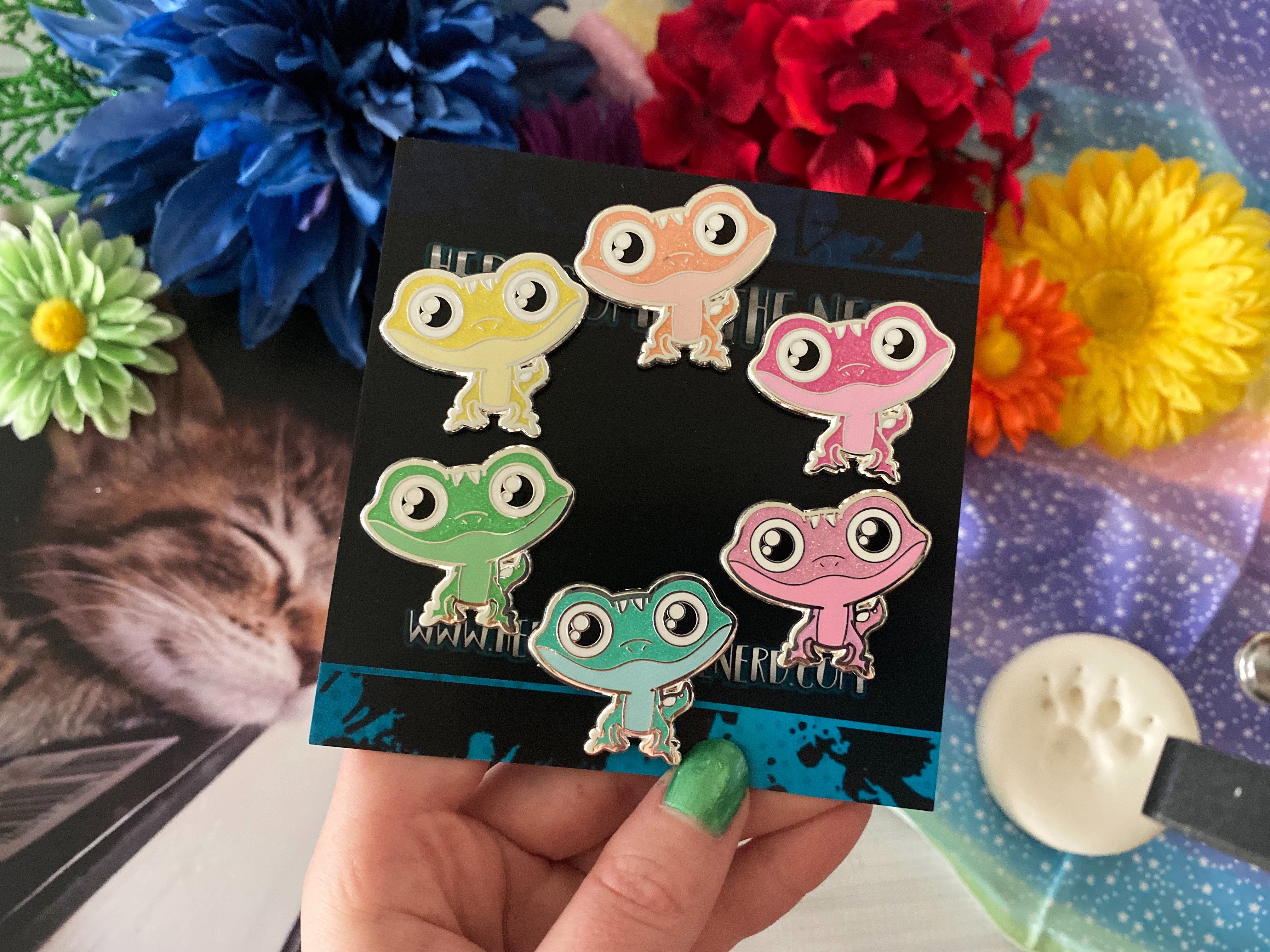 *Collectible* Rainbow Fire Spirit Besties - 6 Enamel Pins