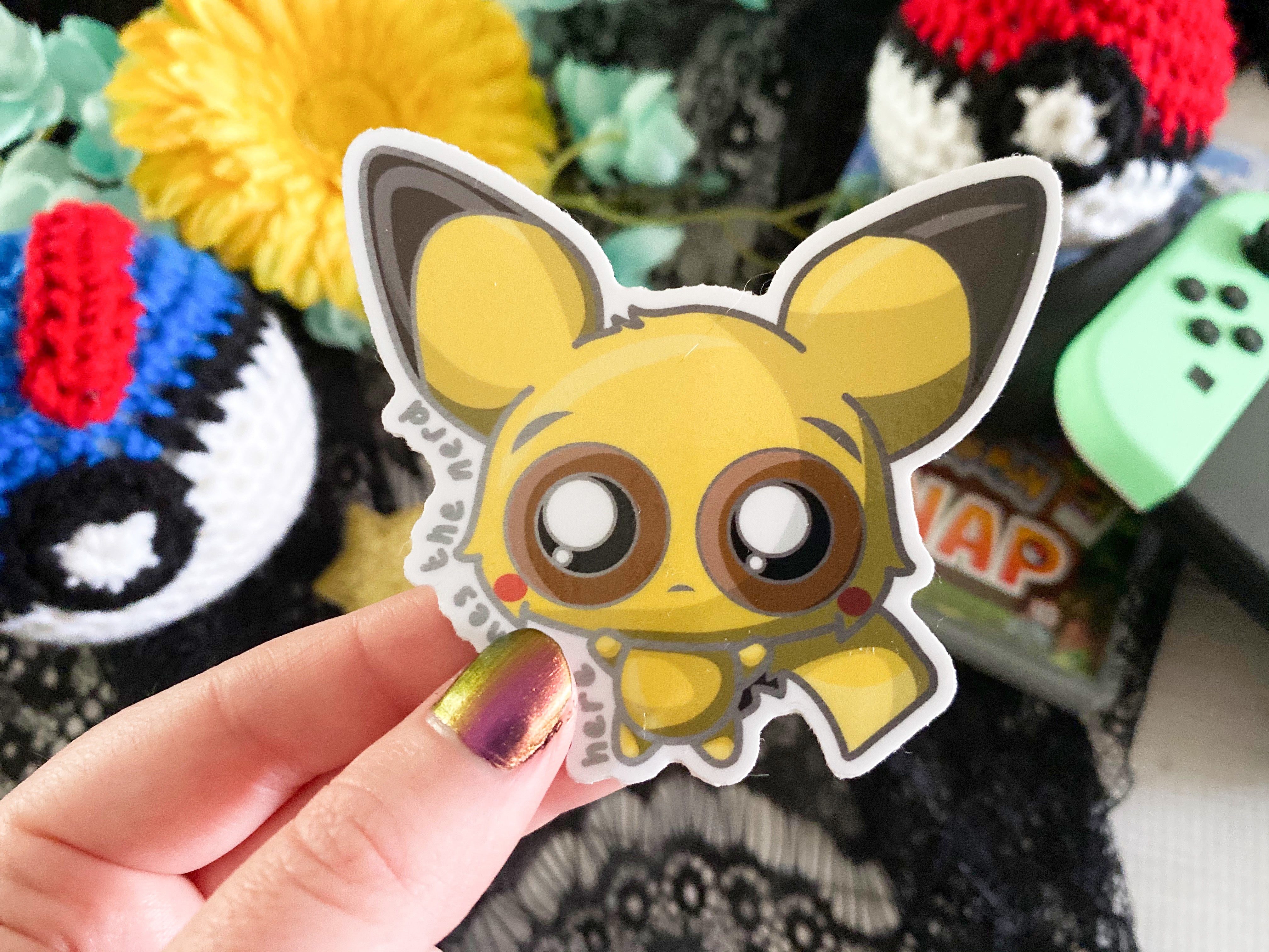 Electric Mouse - Vinyl Sticker (FREEEEE Shipping!)