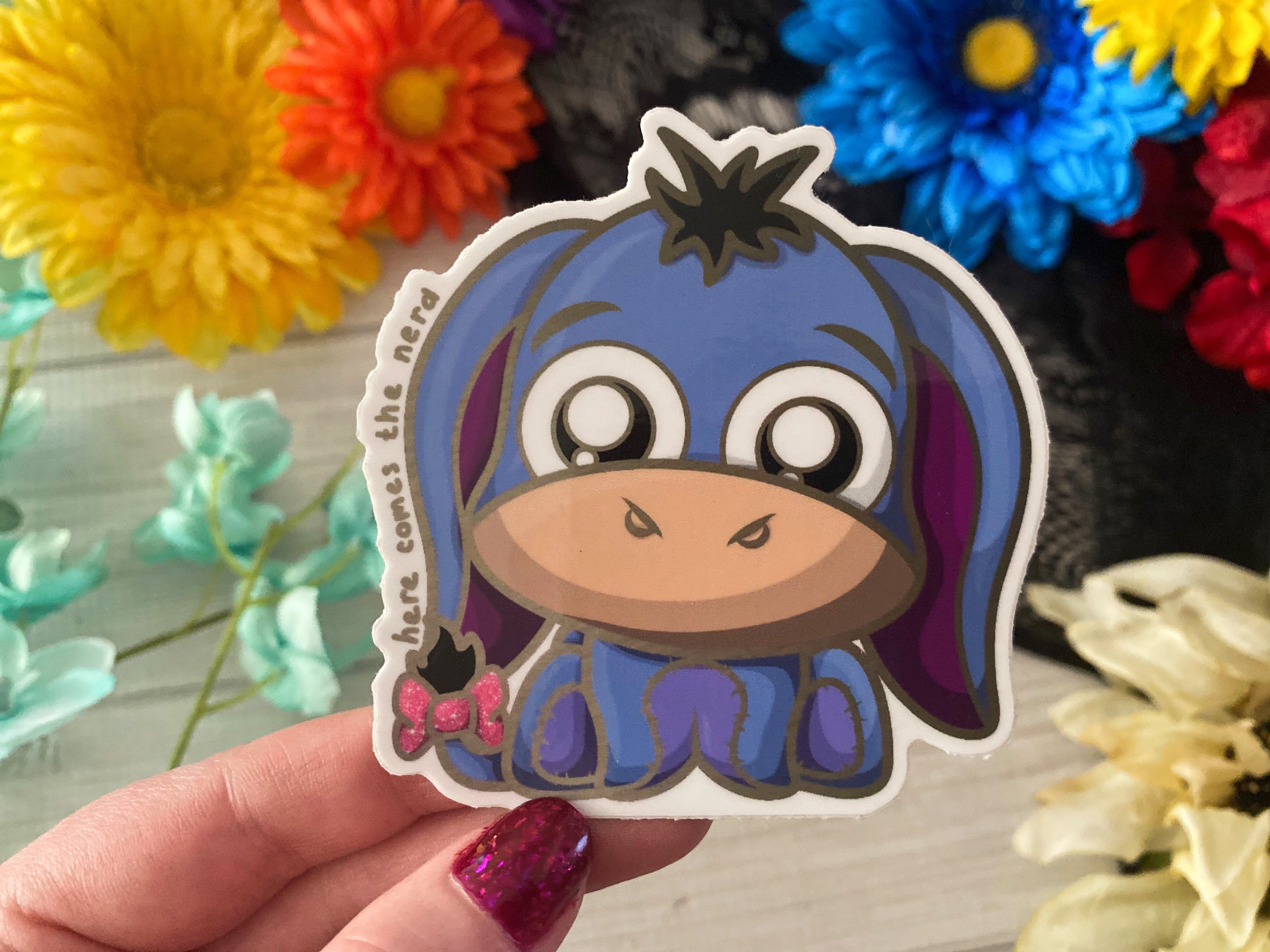 Sad Donkey - Vinyl Sticker (FREEEEE Shipping!)