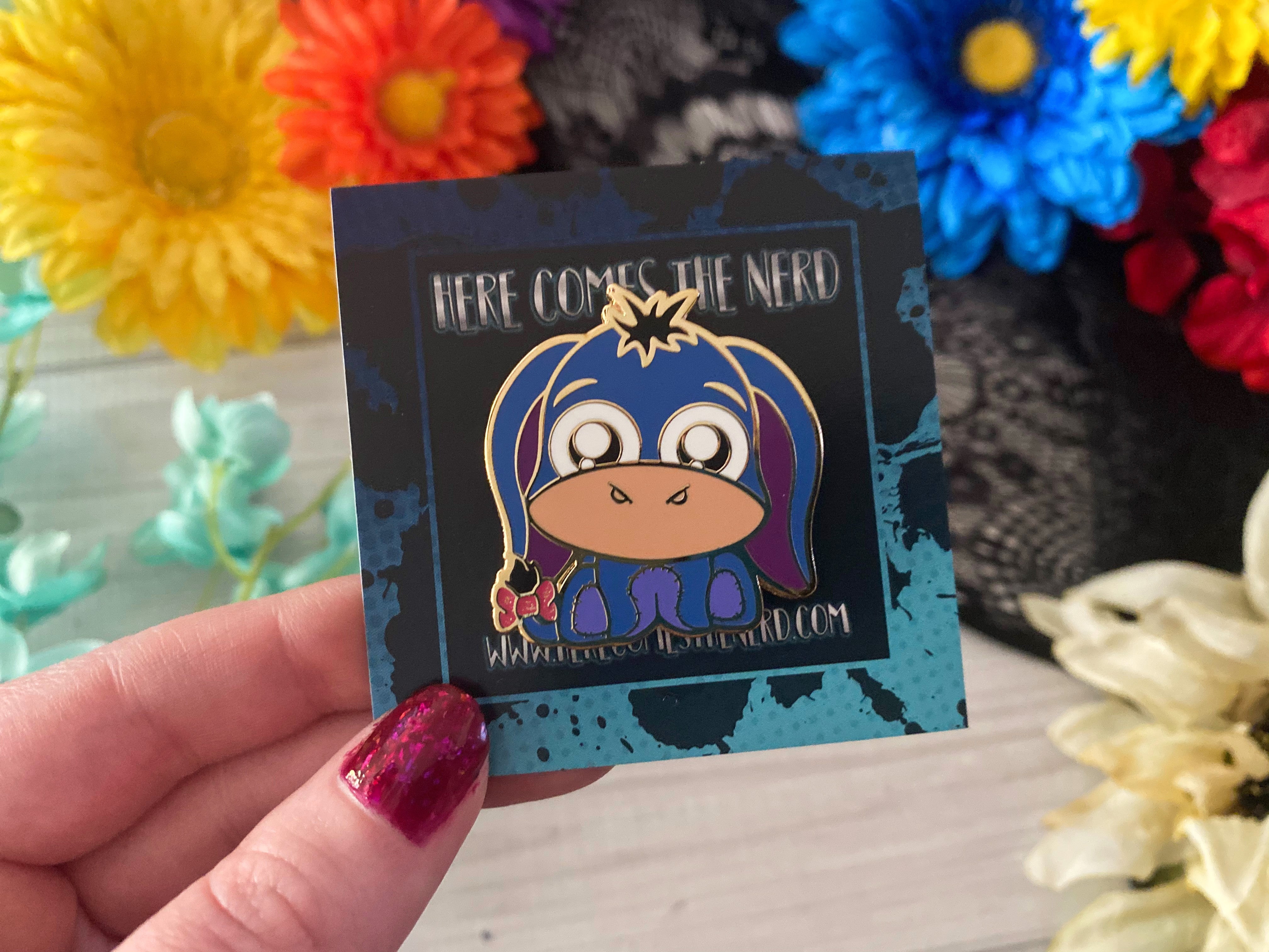 Sad Donkey - Enamel Pin