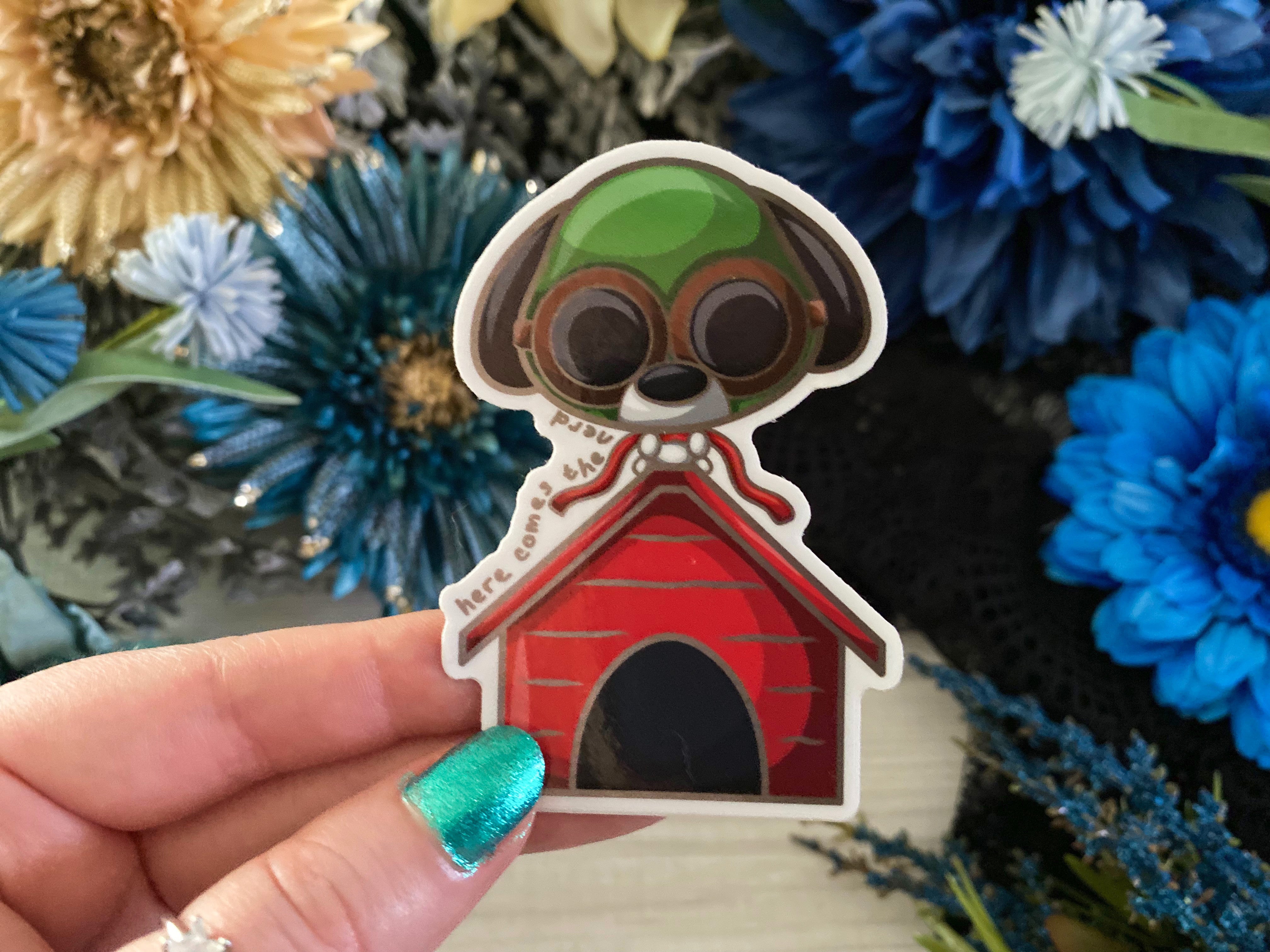 Flying Ace - Vinyl Sticker (FREEEEE Shipping!)