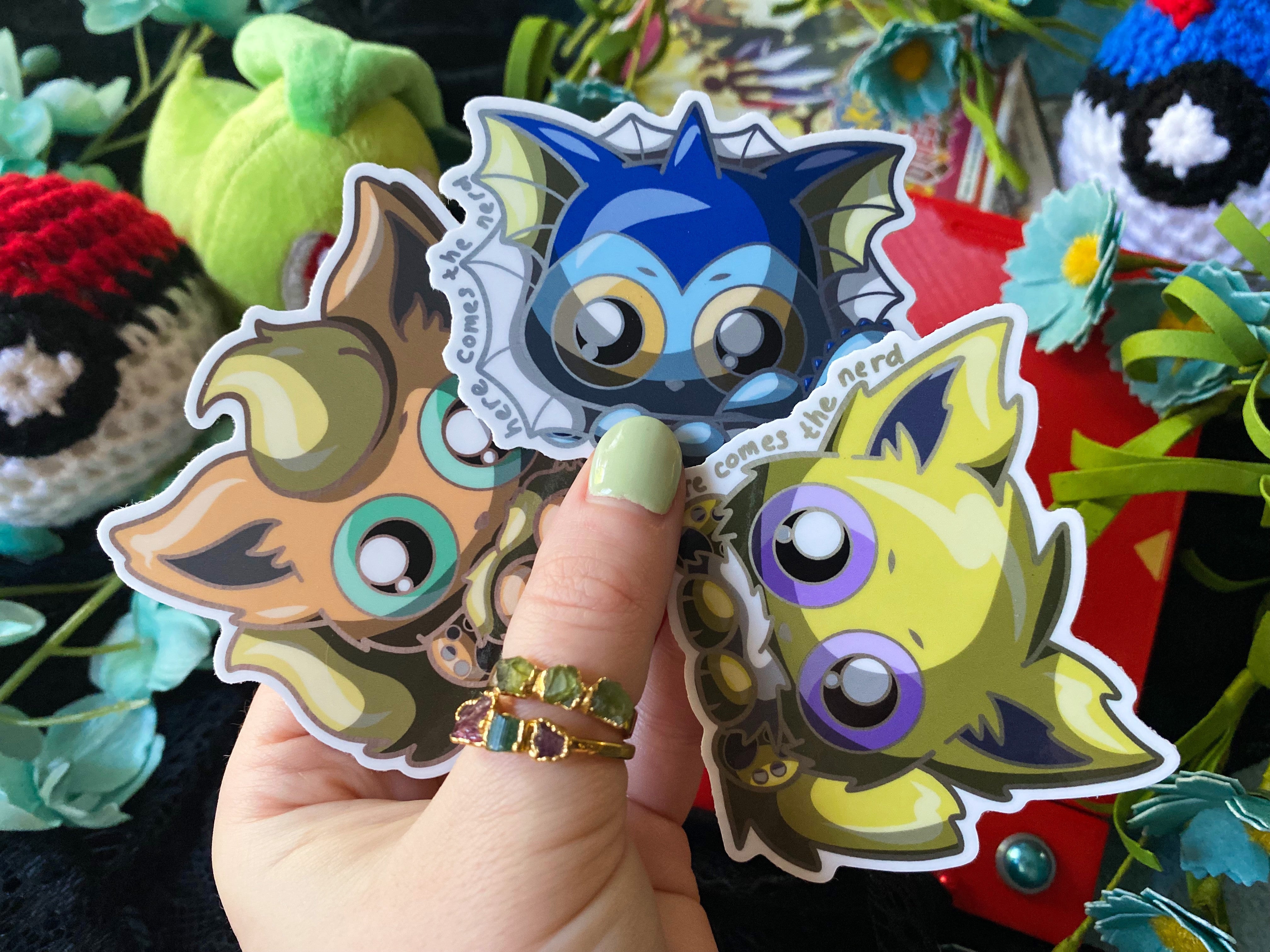 Electric Floof - Vinyl Sticker (FREEEEE Shipping!)