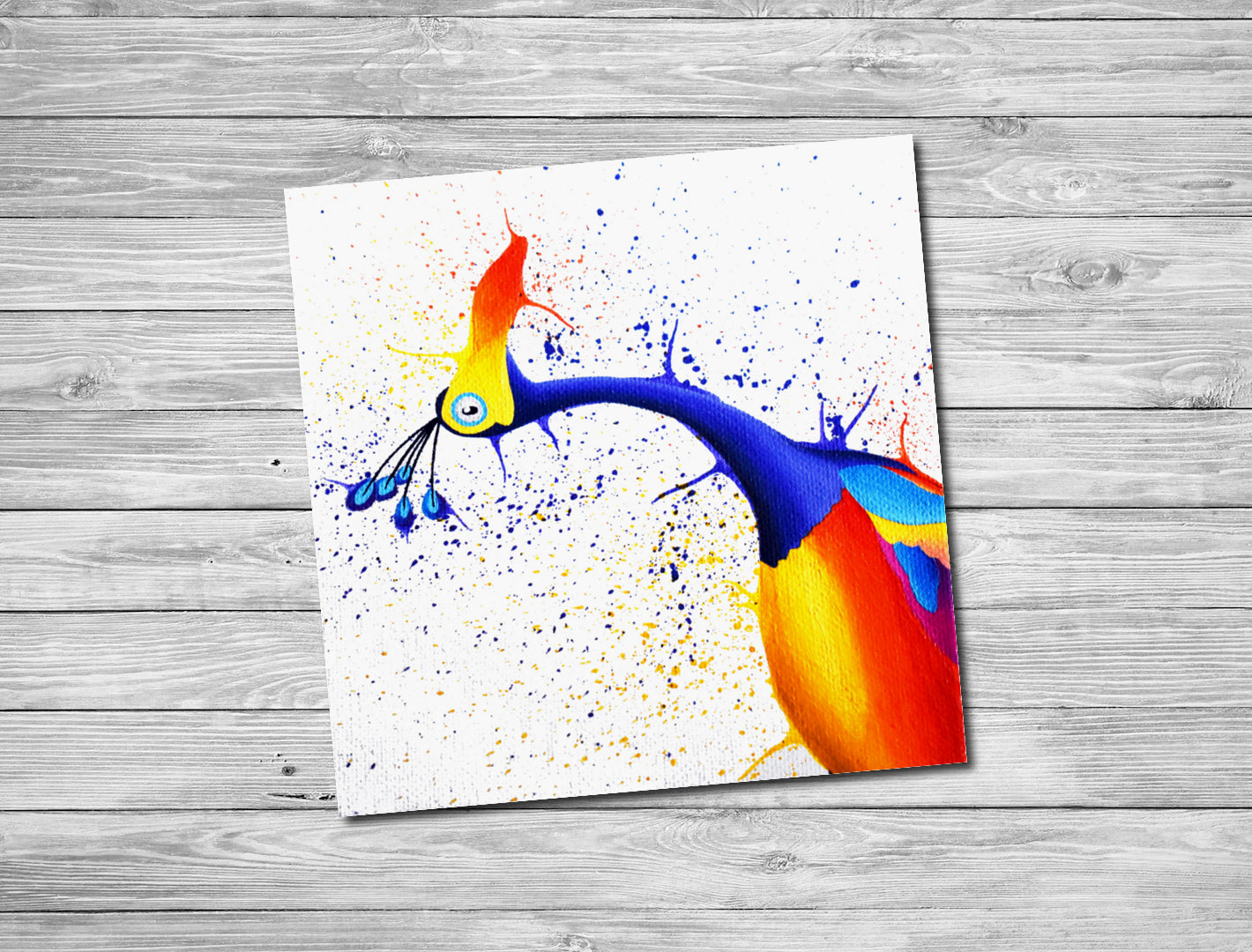 Girl Bird - Fine Art Print